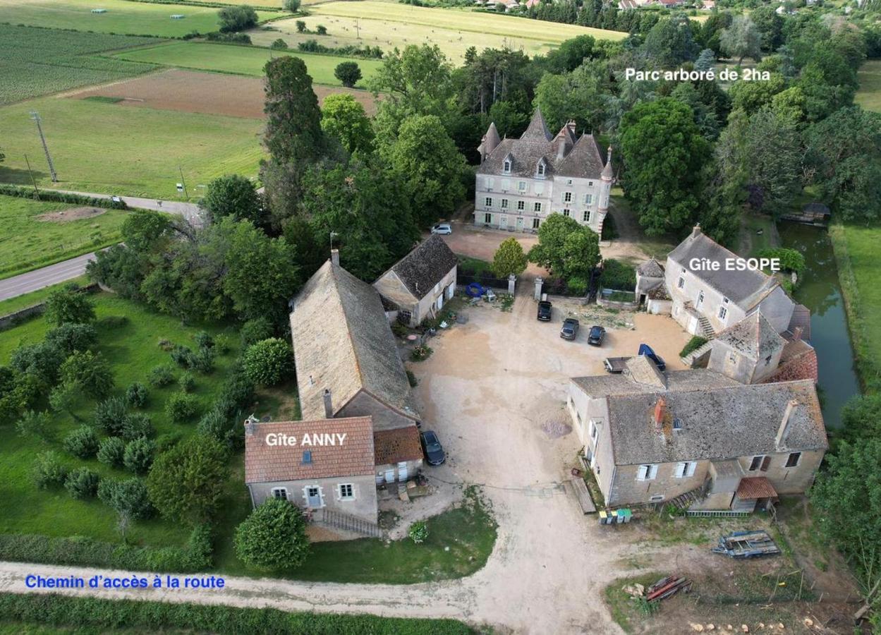 Chateau Du Mauny, Gites Et Chambres D'Hotes En Bourgogne Rosey ภายนอก รูปภาพ